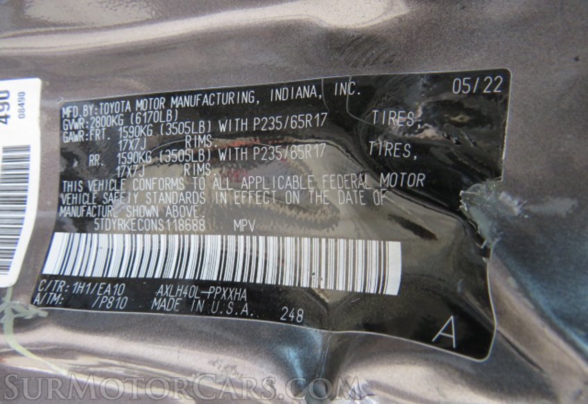 2022 Toyota Sienna - Image 53