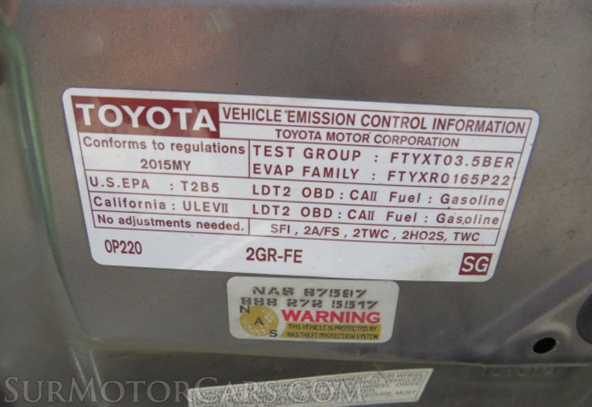 2015 Toyota Highlander - Image 53