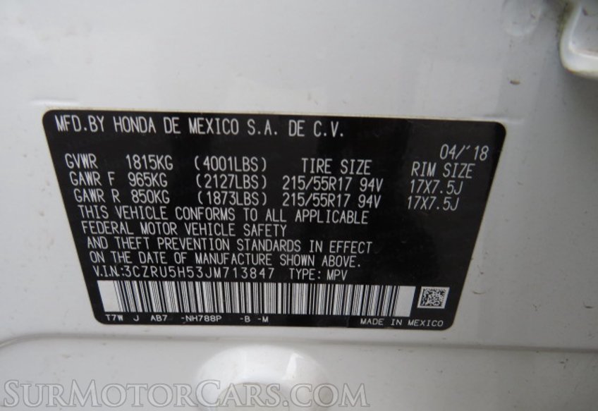 2018 Honda HR-V - Image 43