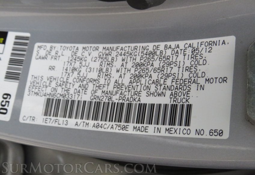 2012 Toyota Tacoma - Image 35