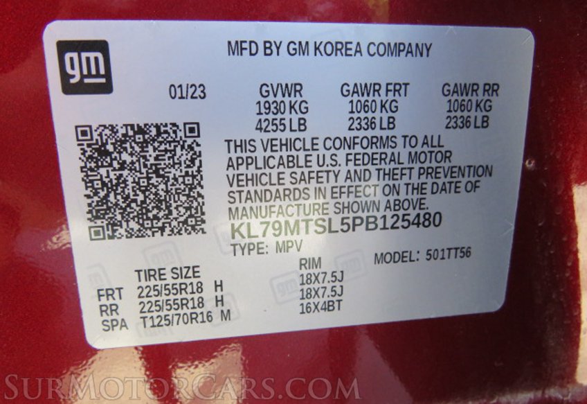 2023 Chevrolet Trailblazer - Image 52