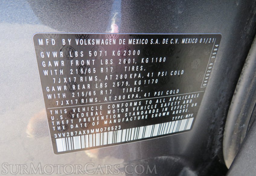 2021 Volkswagen Tiguan - Image 50