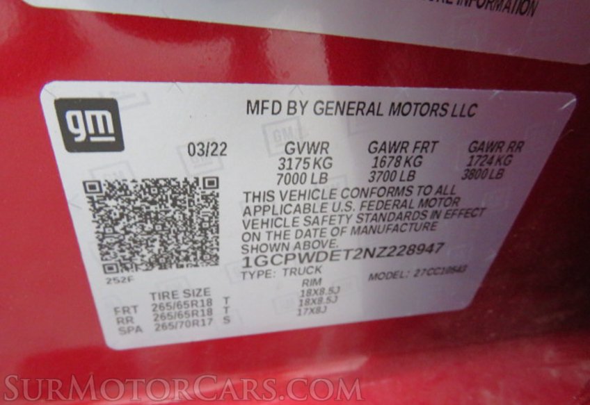 2022 Chevrolet Silverado 1500 LTD - Image 51