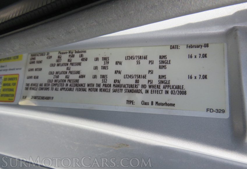 2008 Ford Econoline Cargo Van - Image 63