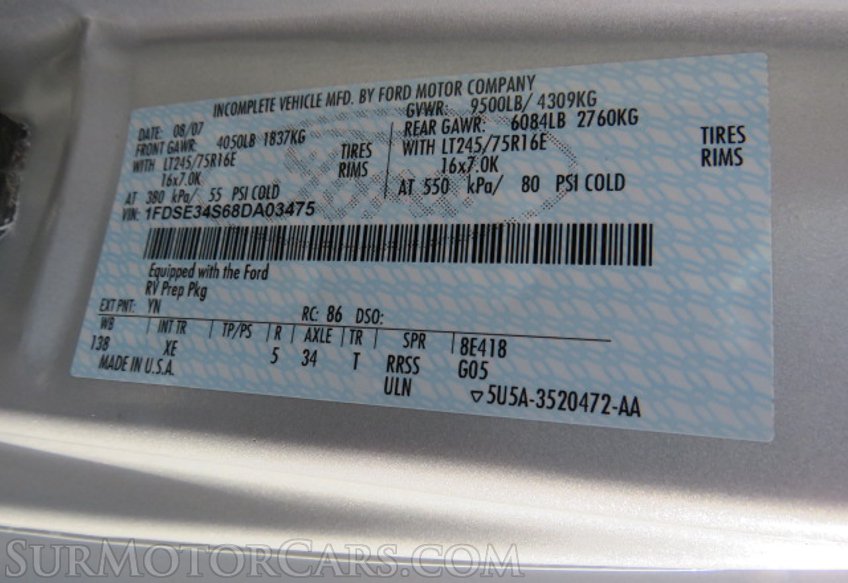 2008 Ford Econoline Cargo Van - Image 65