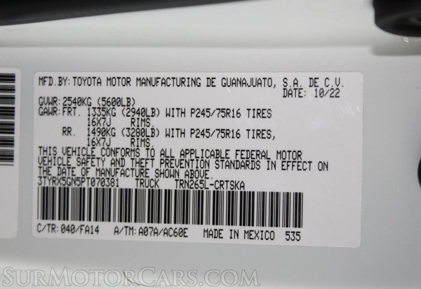 2023 Toyota Tacoma - Image 45