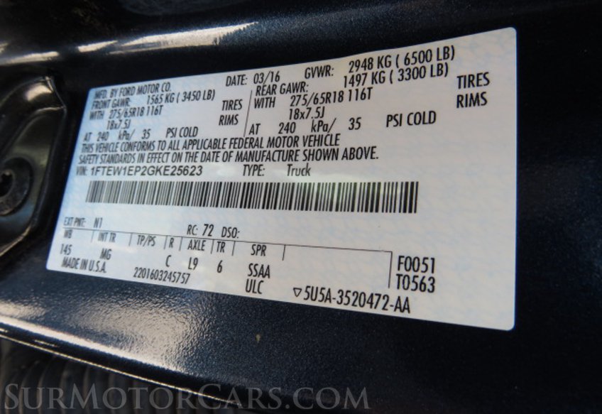 2016 Ford F-150 - Image 42