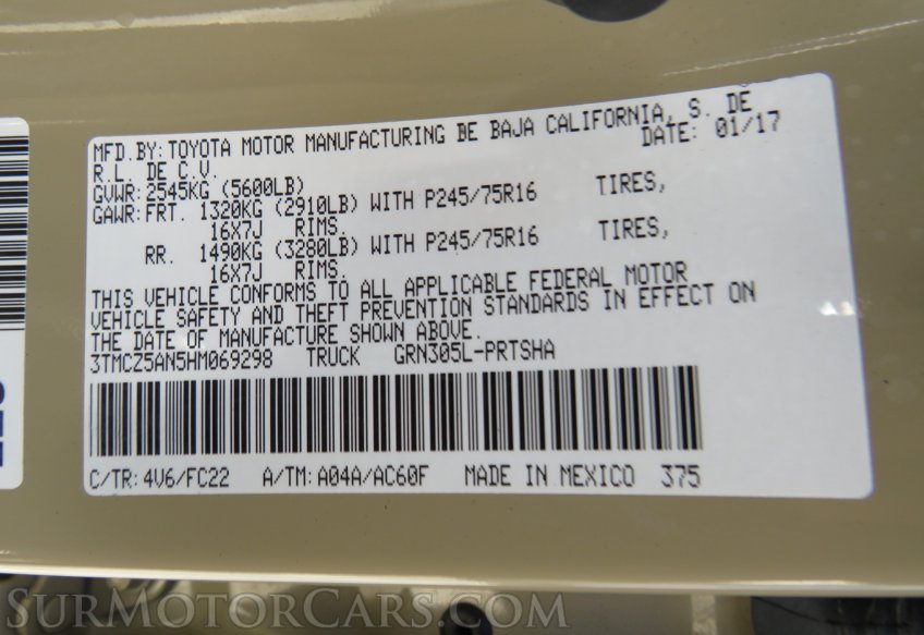 2017 Toyota Tacoma - Image 59