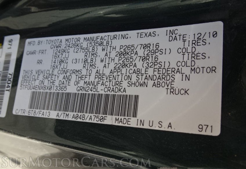 2011 Toyota Tacoma - Image 39