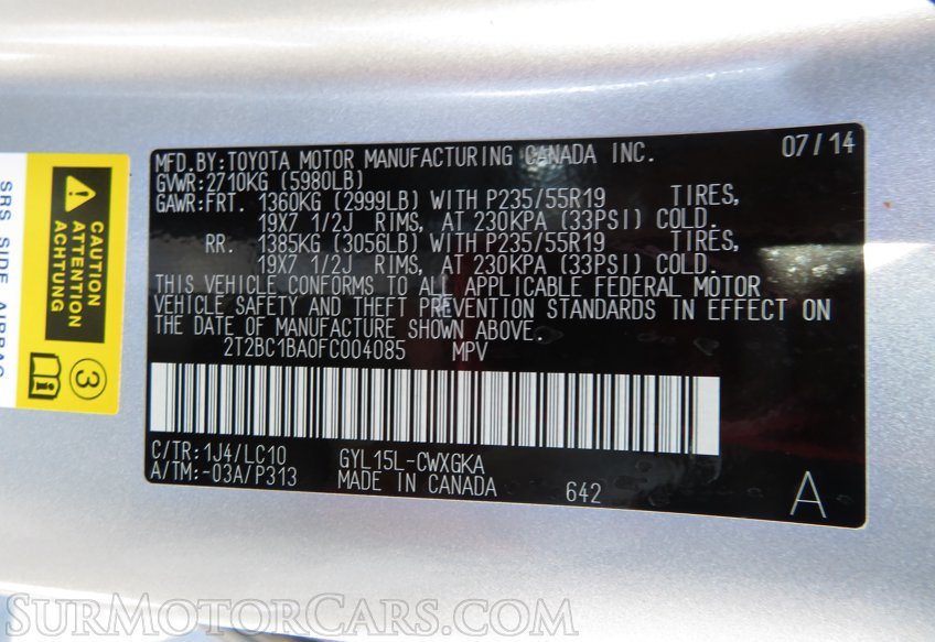 2015 Lexus RX 450h - Image 49