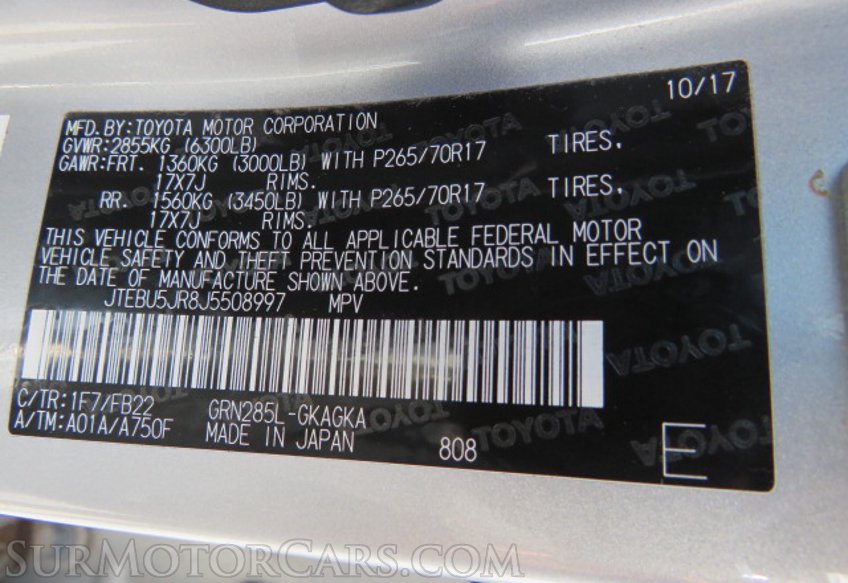 2018 Toyota 4Runner - Image 55