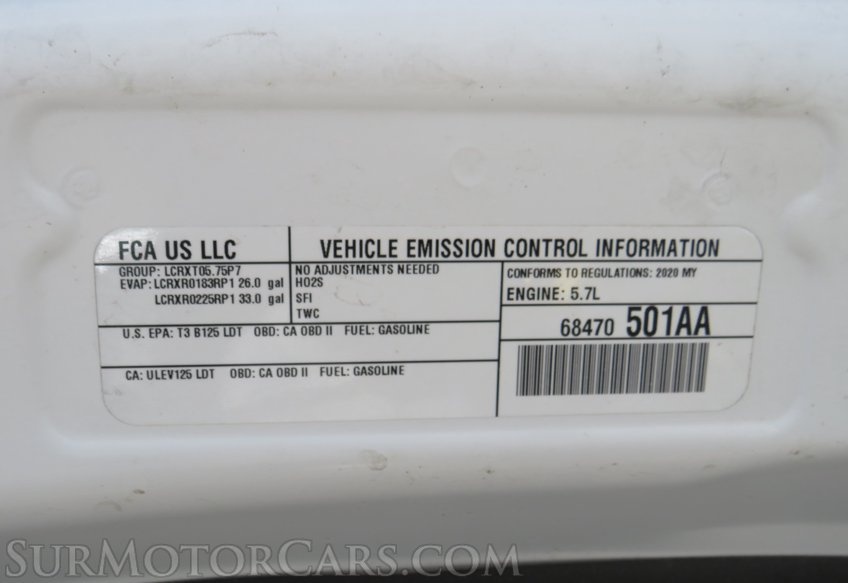 2020 Ram 1500 - Image 71