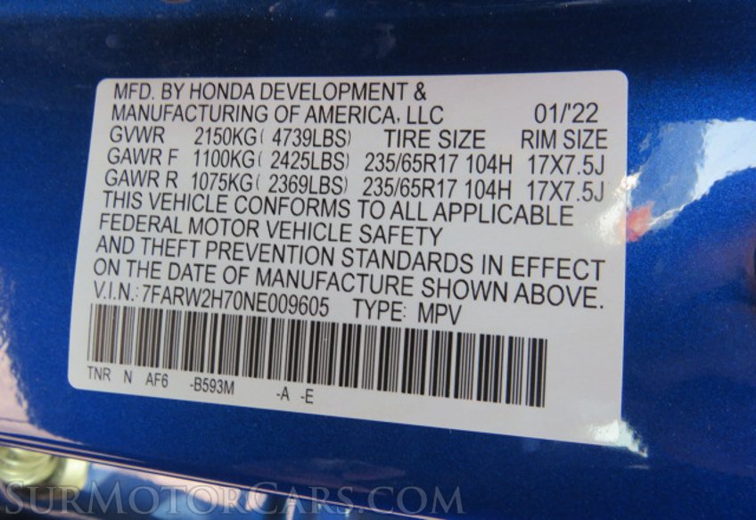 2022 Honda CR-V - Image 45
