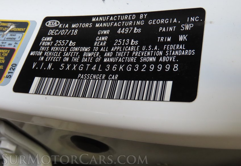 2019 Kia Optima - Image 50