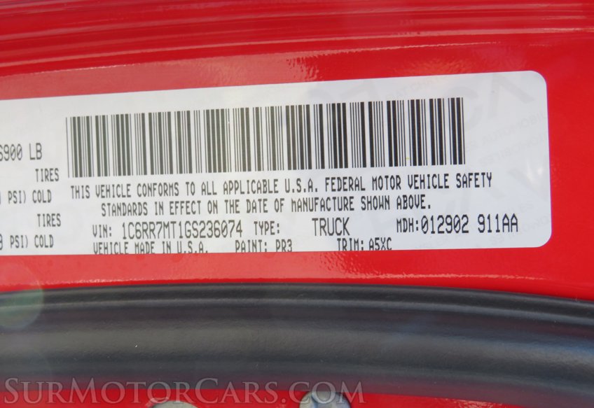 2016 Ram 1500 - Image 66