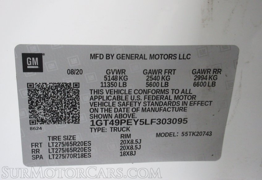 2020 GMC Sierra 2500HD - Image 79