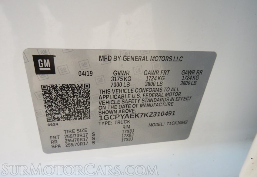 2019 Chevrolet Silverado 1500 - Image 57