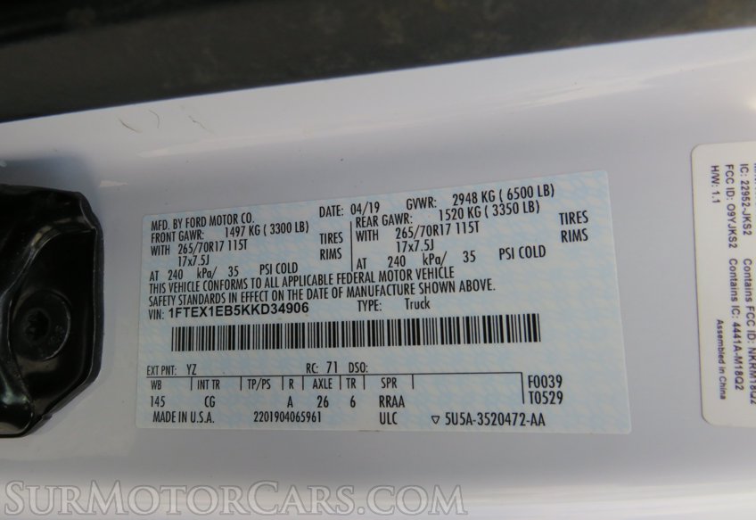 2019 Ford F-150 - Image 54