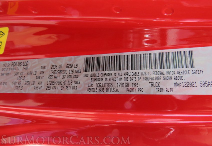 2020 Jeep Gladiator - Image 57