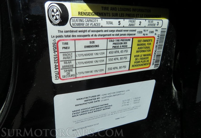 2016 Ford Super Duty F-350 SRW - Image 55