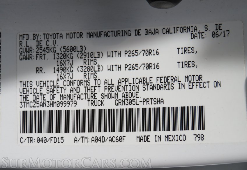 2017 Toyota Tacoma - Image 51