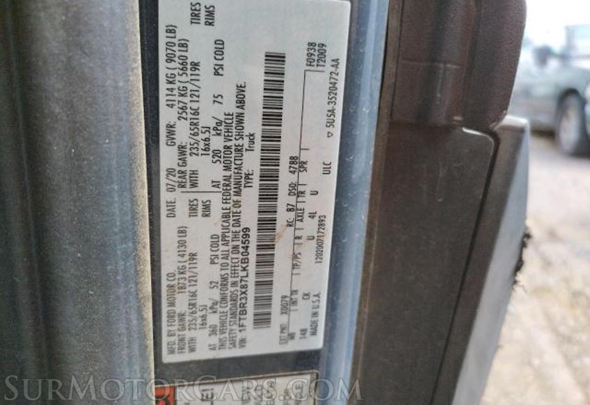 2020 Ford Transit Cargo Van - Image 8