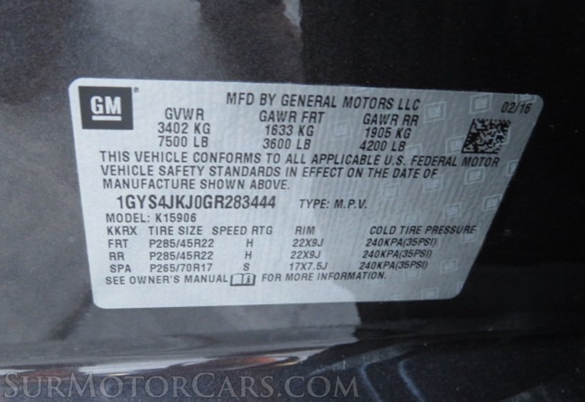 2016 Cadillac Escalade ESV - Image 53