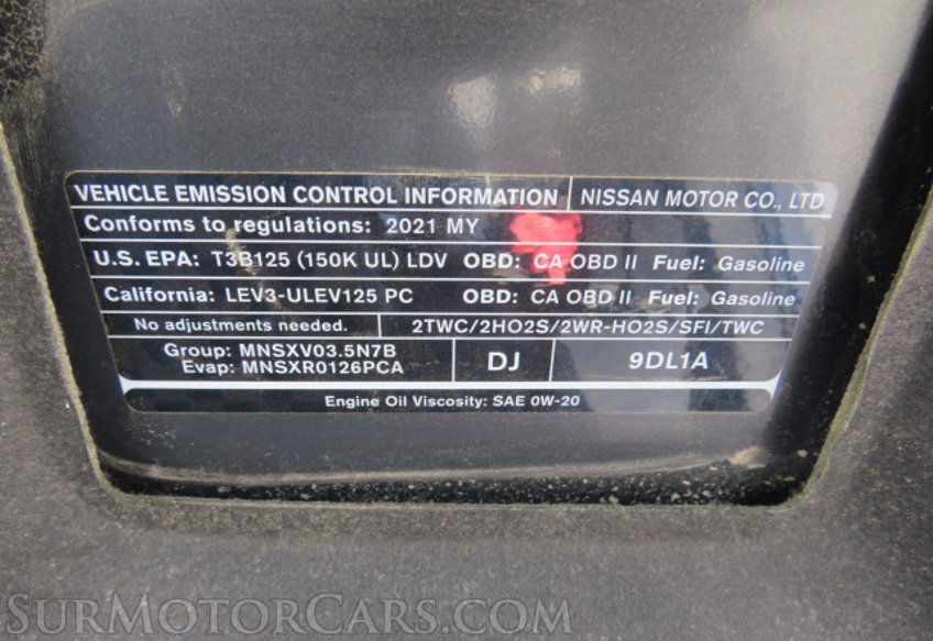2021 Nissan Maxima - Image 56