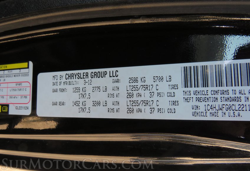 2012 Jeep Wrangler Unlimited - Image 57