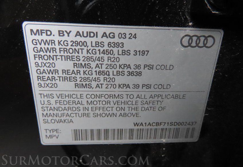 2025 Audi Q7 - Image 59