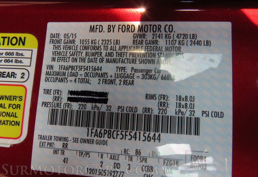 2015 Ford Mustang Roush - Image 73