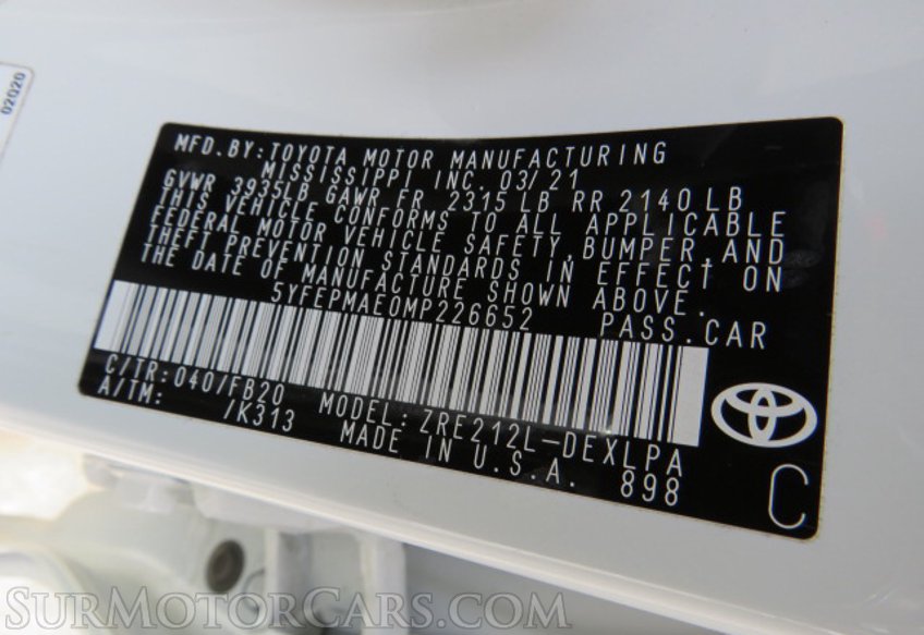 2021 Toyota Corolla - Image 45
