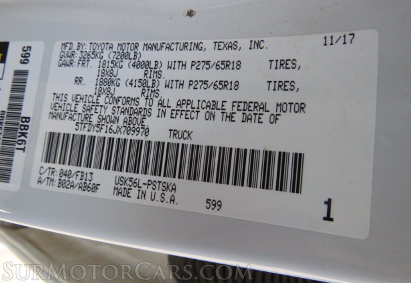 2018 Toyota Tundra 4WD - Image 49