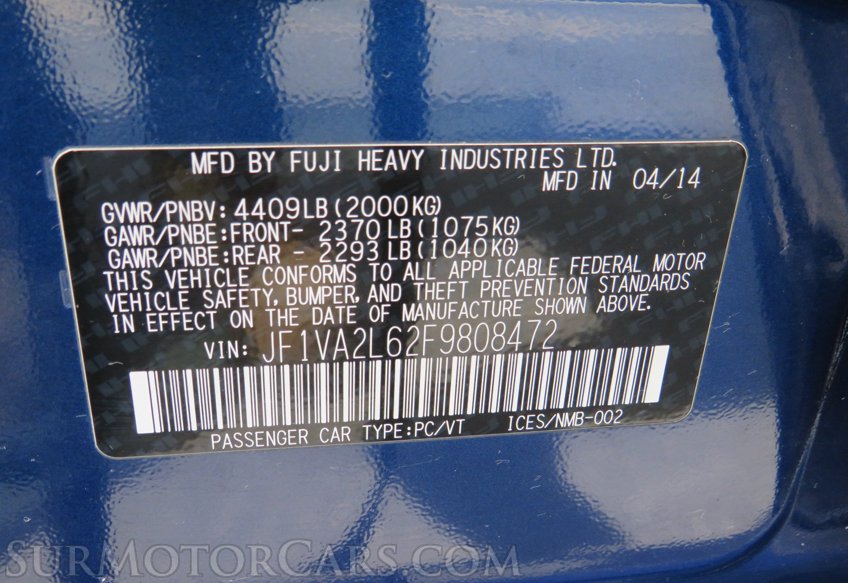 2015 Subaru WRX STI - Image 60