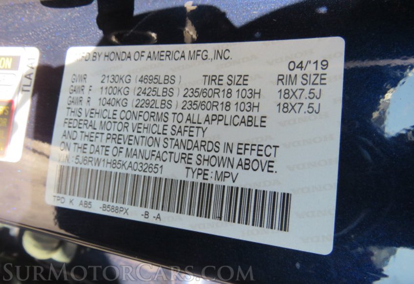 2019 Honda CR-V - Image 48