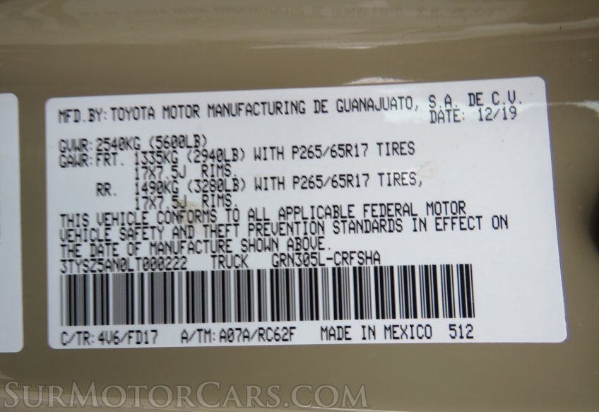 2020 Toyota Tacoma 4WD - Image 58