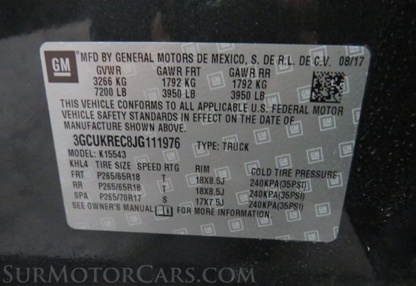 2018 Chevrolet Silverado 1500 - Image 50