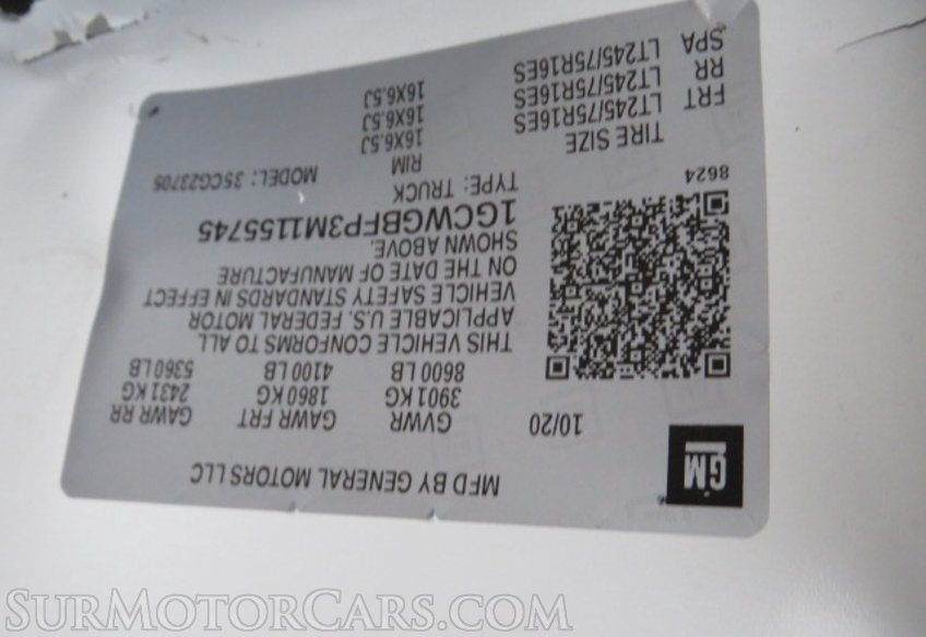 2021 Chevrolet Express Cargo Van - Image 38