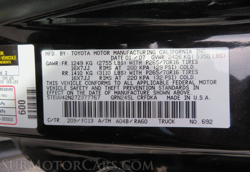 2007 Toyota Tacoma - Image 42