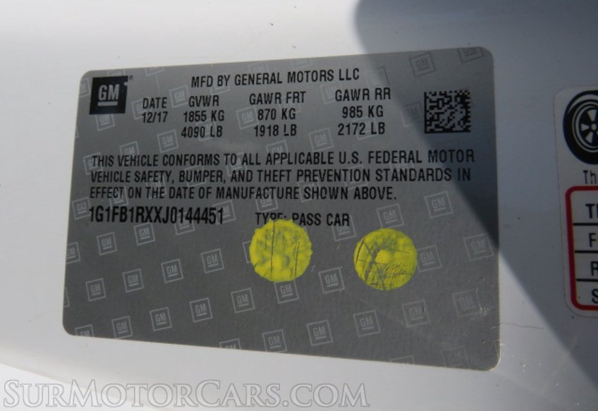 2018 Chevrolet Camaro - Image 45