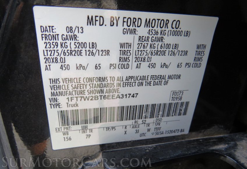 2014 Ford Super Duty F-250 SRW - Image 60