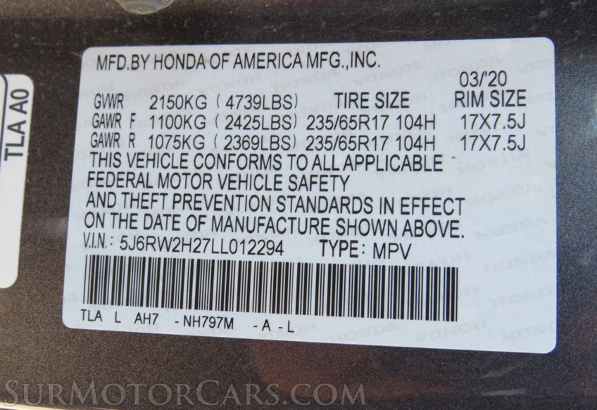 2020 Honda CR-V - Image 45