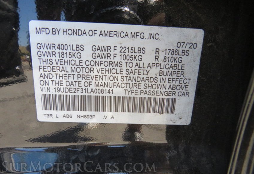 2020 Acura ILX - Image 42