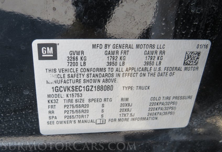 2016 Chevrolet Silverado 1500 - Image 50