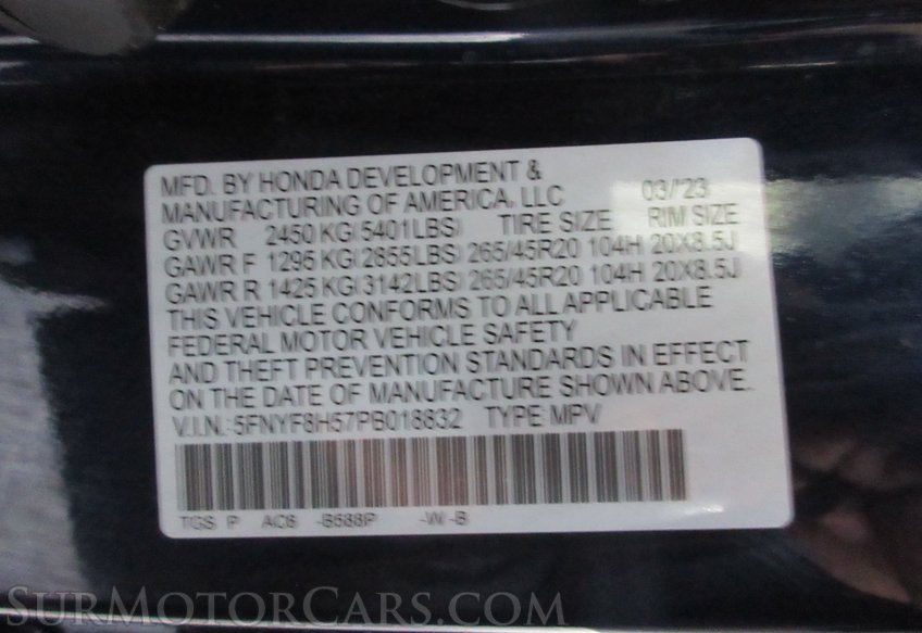 2023 Honda Passport - Image 67