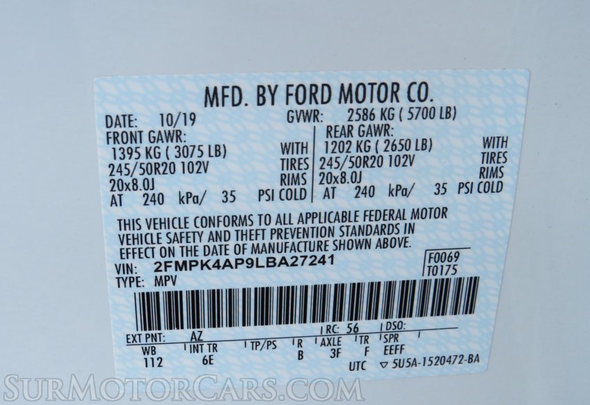 2020 Ford Edge ST - Image 63