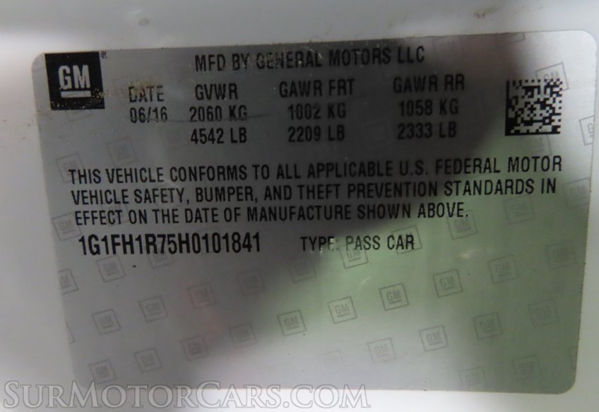 2017 Chevrolet Camaro - Image 35