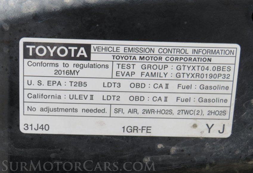 2016 Toyota 4Runner - Image 60