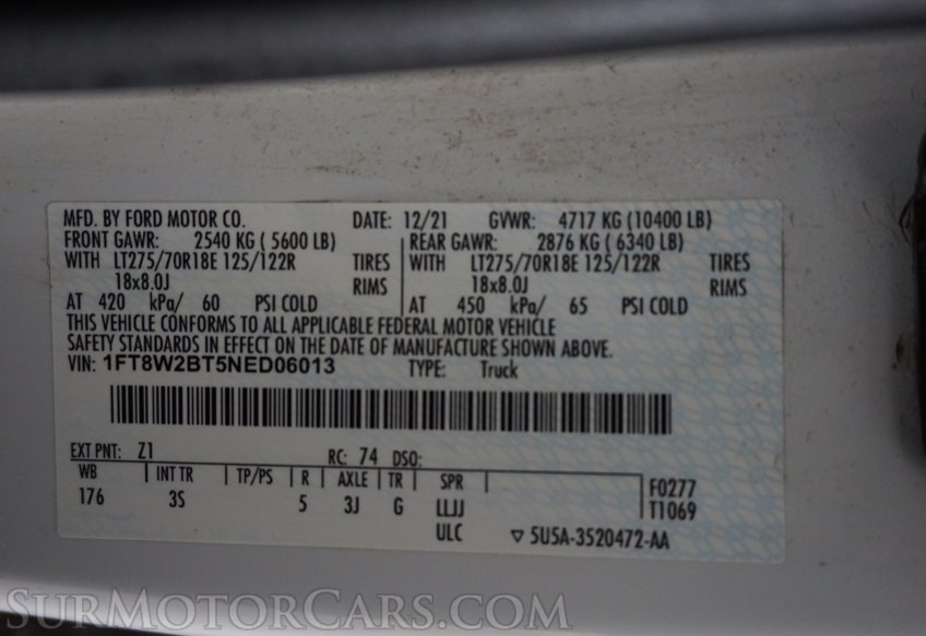 2022 Ford F-250 Super Duty - Image 73