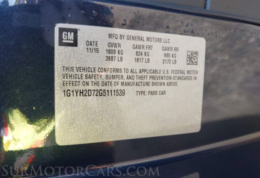 2016 Chevrolet Corvette - Image 11